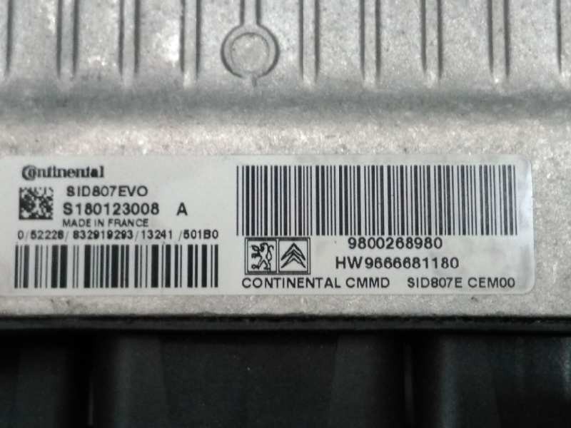 Recambio de centralita motor uce para citroën ds4 design referencia OEM IAM 9800268980 HW9666681180 E3-B2-24-3