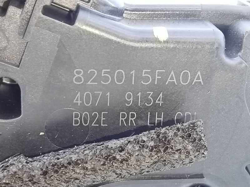 Recambio de cerradura puerta trasera izquierda para nissan micra v (k14) acenta referencia OEM IAM 825015FA0A  E2-A4-55-1