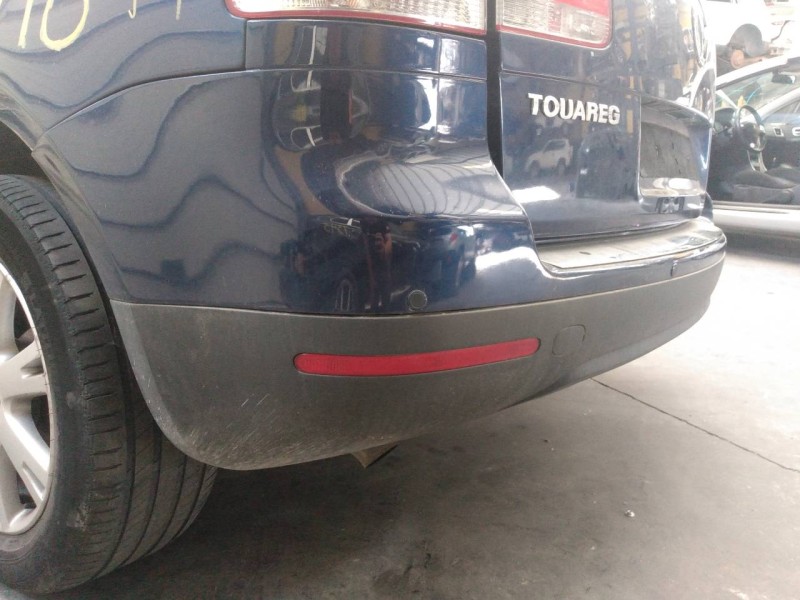 Recambio de paragolpes trasero para volkswagen touareg (7la) tdi r5 referencia OEM IAM   
