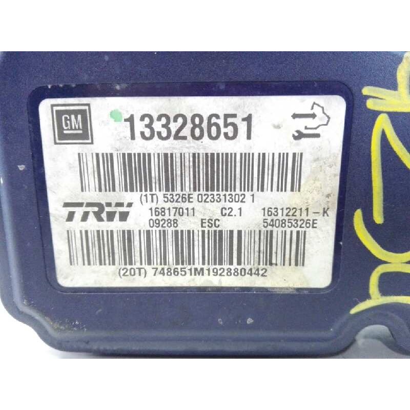 Recambio de abs para opel insignia berlina edition referencia OEM IAM 13328651 69253340 E2-B6-10-2