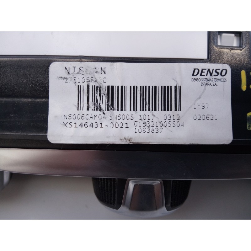 Recambio de mando calefaccion / aire acondicionado para nissan micra v (k14) acenta referencia OEM IAM XS1464310021  E3-B4-31-4