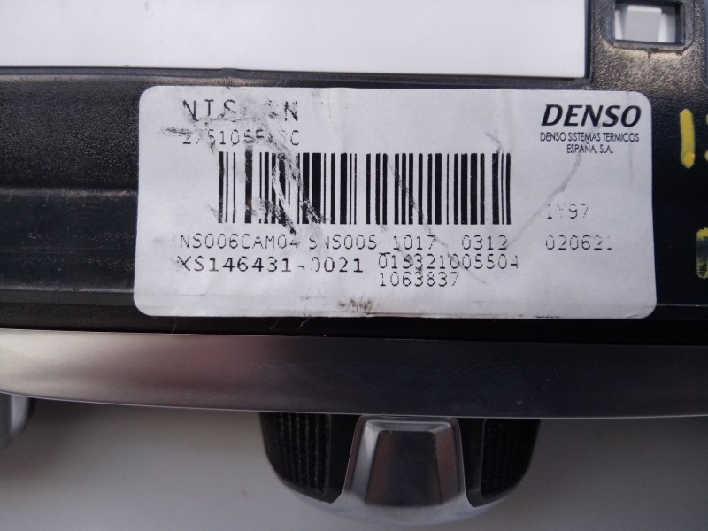 Recambio de mando calefaccion / aire acondicionado para nissan micra v (k14) acenta referencia OEM IAM XS1464310021  E3-B4-31-4