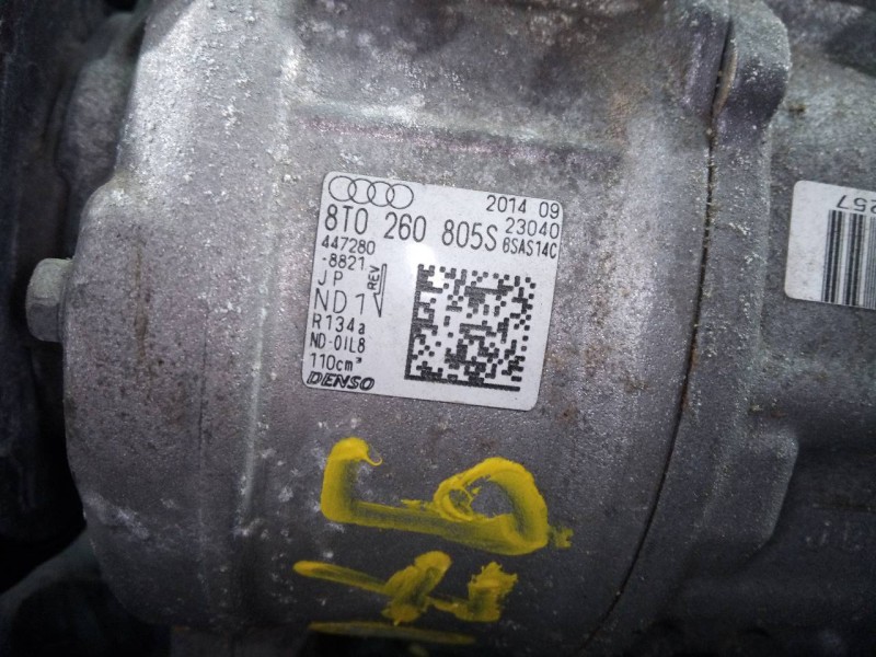 Recambio de compresor aire acondicionado para audi q5 (8r) 2.0 tdi quattro (140kw) referencia OEM IAM 8T0260850S  P3-B2-13-1