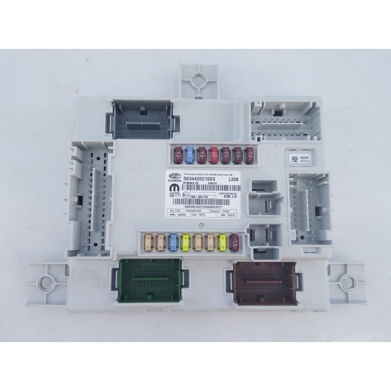 Recambio de caja reles / fusibles para alfa romeo stelvio (630) executive 4wd referencia OEM IAM 503442021003 00505597920 E2-B2-