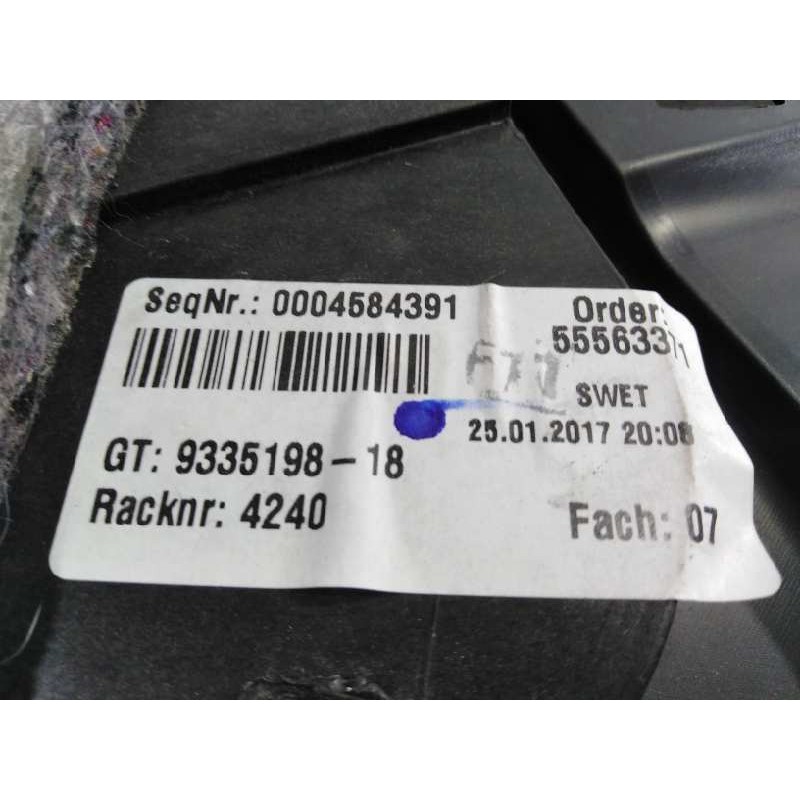 Recambio de consola central para bmw serie x1 (f48) xdrive18d referencia OEM IAM 0004584391 55563371 P2-A1-37