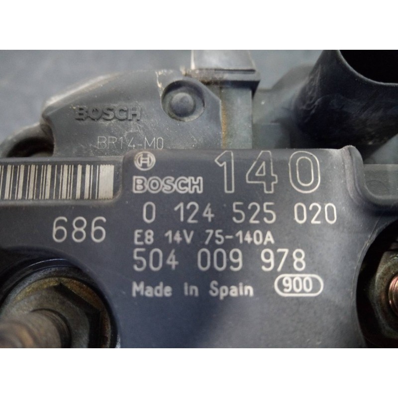 Recambio de alternador para fiat ducato caja cerrada 33 (06.2006 =>) l1h1 120 multijet referencia OEM IAM 0124525020  P3-A4-2-3