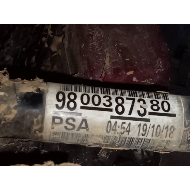 Recambio de transmision delantera izquierda para peugeot 2008 (--.2013) allure referencia OEM IAM 9800387380  