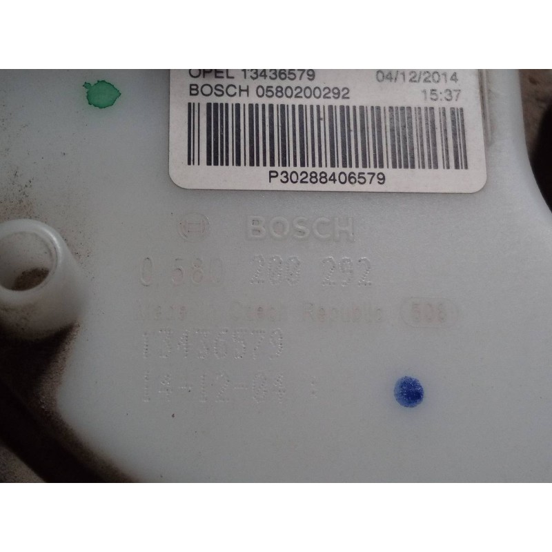 Recambio de aforador para opel corsa e selective referencia OEM IAM 0580200292 13436579 