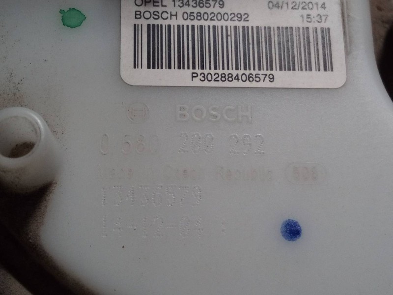 Recambio de aforador para opel corsa e selective referencia OEM IAM 0580200292 13436579 