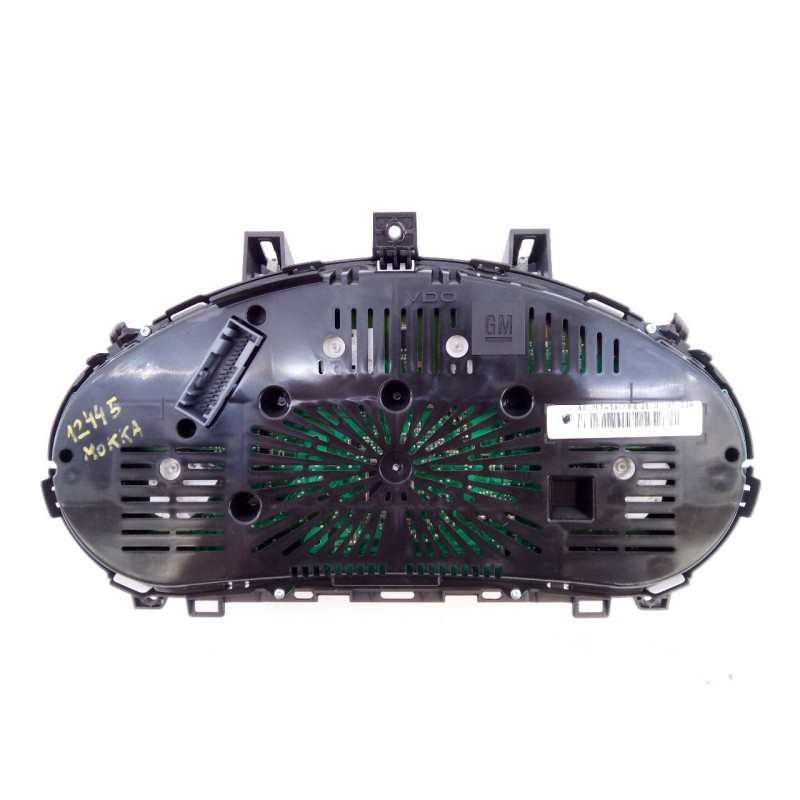 Recambio de cuadro instrumentos para opel mokka excellence referencia OEM IAM 95386888 654663731 E3-A5-23-4