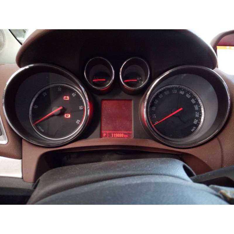 Recambio de cuadro instrumentos para opel mokka excellence referencia OEM IAM 95386888 654663731 E3-A5-23-4