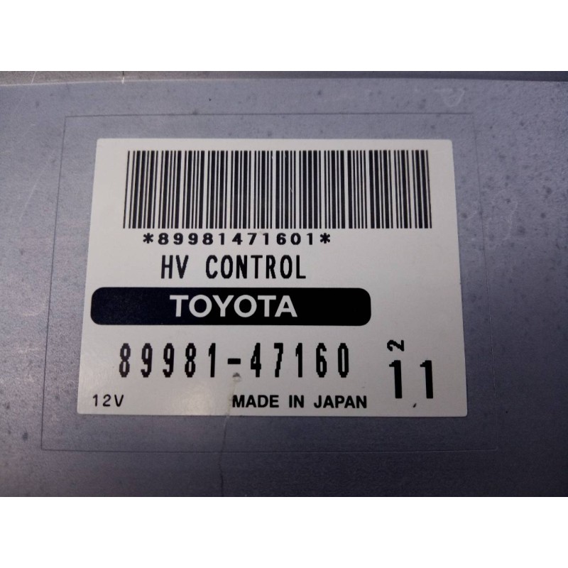 Recambio de modulo electronico para toyota prius (nhw20) basis referencia OEM IAM 8998147160 89981471601 E3-B2-18-5