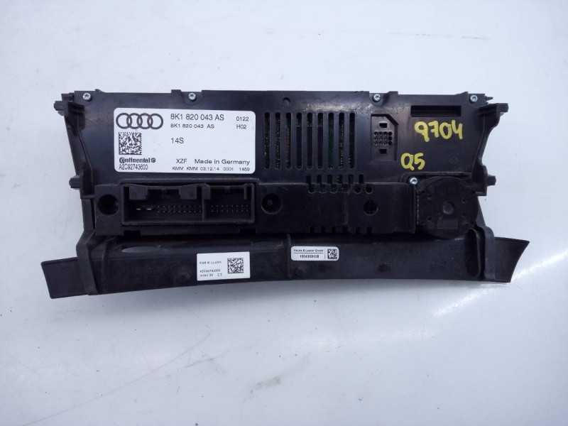 Recambio de mando climatizador para audi q5 (8r) 2.0 tdi quattro (140kw) referencia OEM IAM 8K1820043AS  E2-A1-44-7