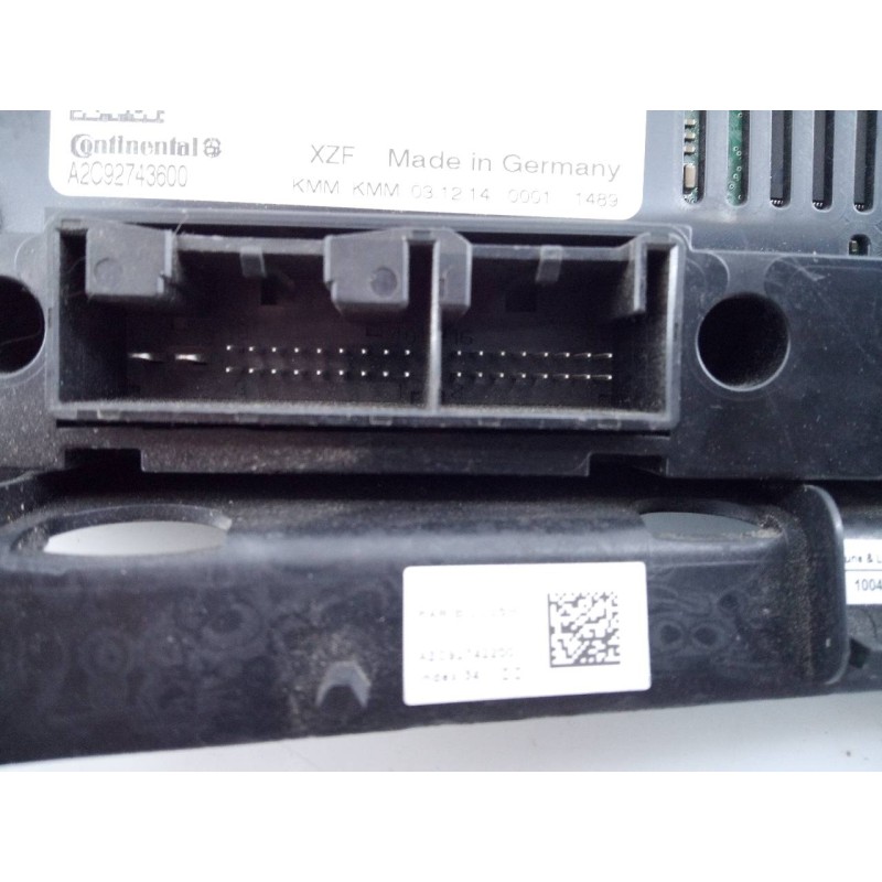 Recambio de mando climatizador para audi q5 (8r) 2.0 tdi quattro (140kw) referencia OEM IAM 8K1820043AS  E2-A1-44-7