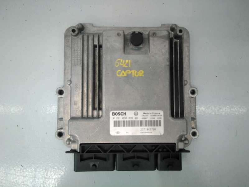 Recambio de centralita motor uce para renault captur life referencia OEM IAM 0281030899 237104376R E2-A1-38-7