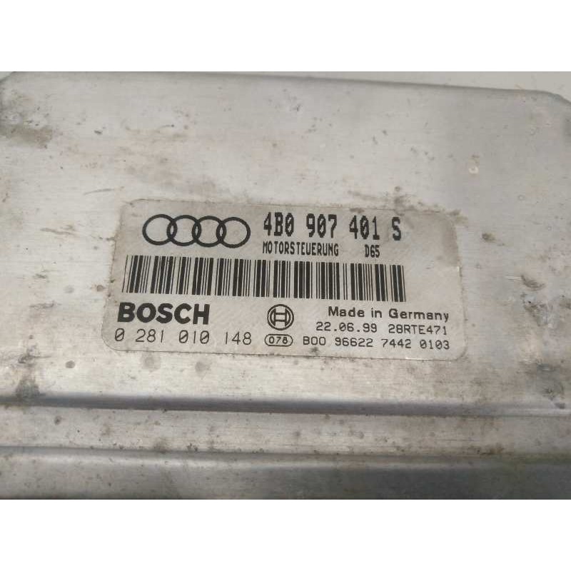 Recambio de centralita motor uce para audi a6 berlina (4b2) referencia OEM IAM 4B0907401S 0281010148 E2-A1-4-4