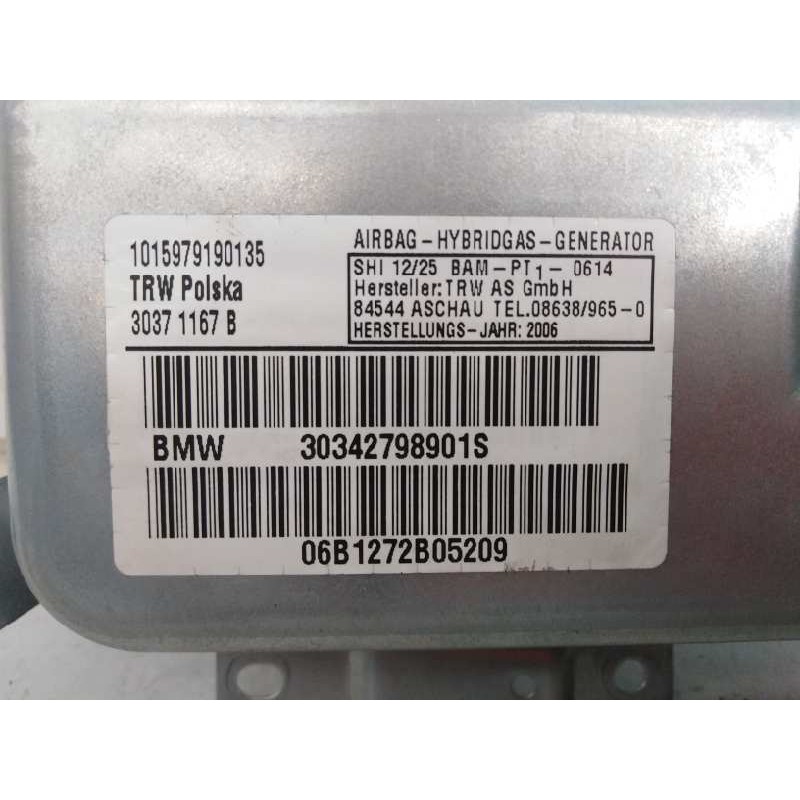 Recambio de airbag delantero derecho para bmw x3 (e83) 2.0d referencia OEM IAM 30342798901S  E3-A2