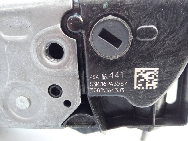 Recambio de cerradura maletero / porton para toyota proace city referencia OEM IAM 163441 16943587 E2-B4-50-2