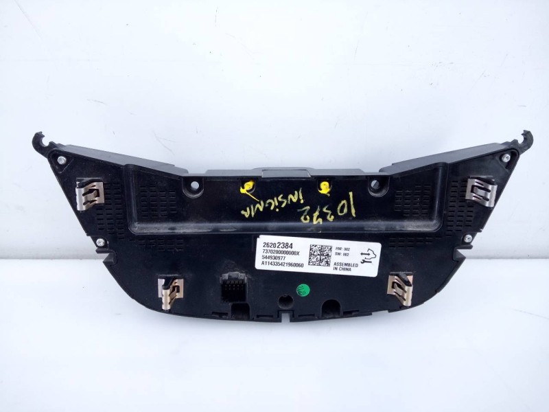 Recambio de mando climatizador para opel insignia berlina selective referencia OEM IAM 26202384 7370200000000X E3-A5-28-1