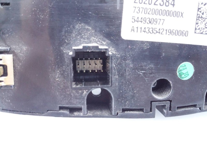 Recambio de mando climatizador para opel insignia berlina selective referencia OEM IAM 26202384 7370200000000X E3-A5-28-1
