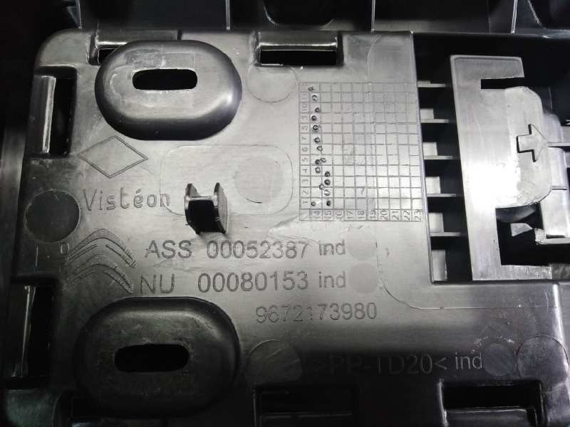 Recambio de consola central para citroën ds4 design referencia OEM IAM 9672173980  P2-A1-23