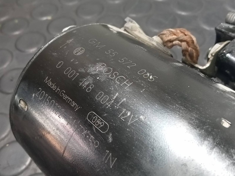 Recambio de motor arranque para opel insignia berlina selective referencia OEM IAM 55572065  P3-A10-33-2