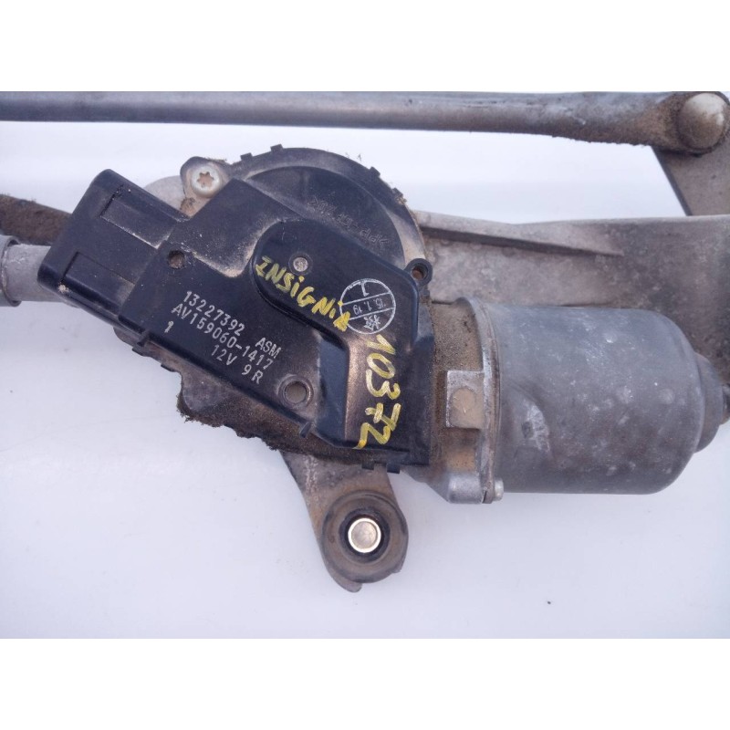 Recambio de motor limpia delantero para opel insignia berlina selective referencia OEM IAM 13227392  E2-B6-8-2
