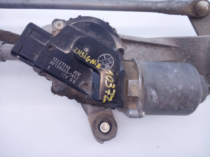 Recambio de motor limpia delantero para opel insignia berlina selective referencia OEM IAM 13227392  E2-B6-8-2