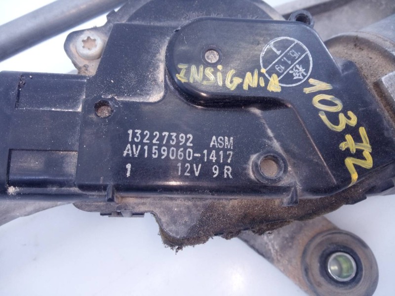 Recambio de motor limpia delantero para opel insignia berlina selective referencia OEM IAM 13227392  E2-B6-8-2