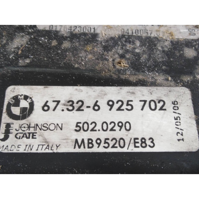 Recambio de electroventilador para bmw x3 (e83) 2.0d referencia OEM IAM 6925702 5020290 P2-B7-38