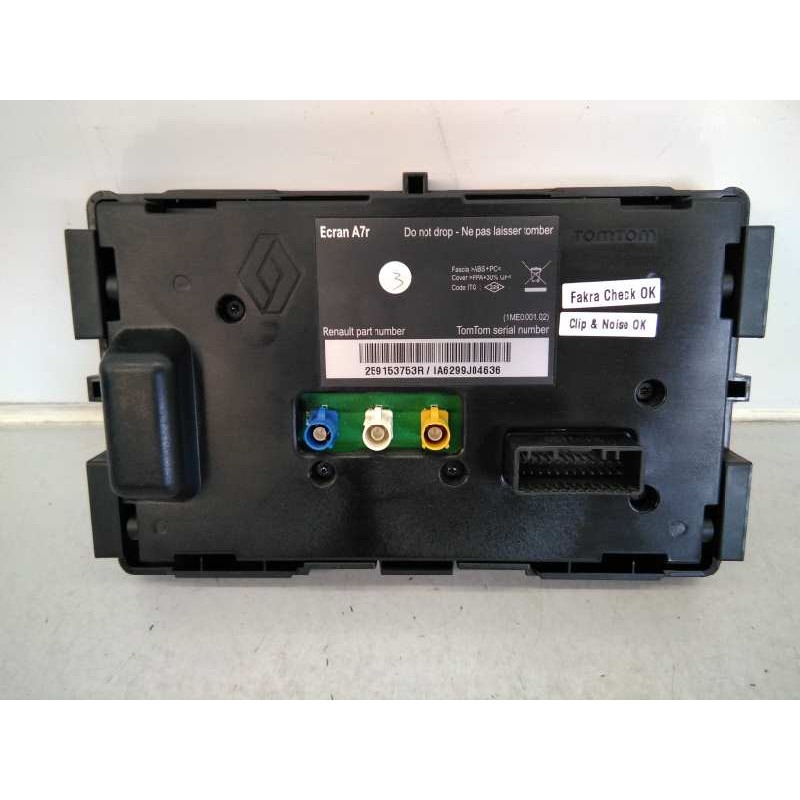 Recambio de sistema navegacion gps para renault scenic iii dynamique referencia OEM IAM 248109171R  E2-A1-33-8