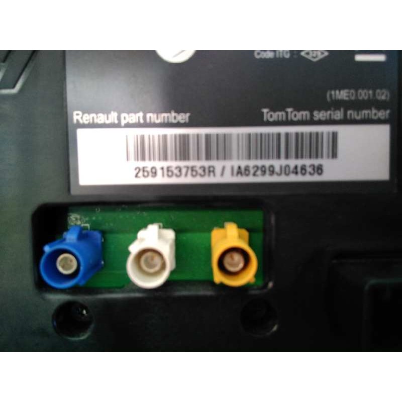 Recambio de sistema navegacion gps para renault scenic iii dynamique referencia OEM IAM 248109171R  E2-A1-33-8