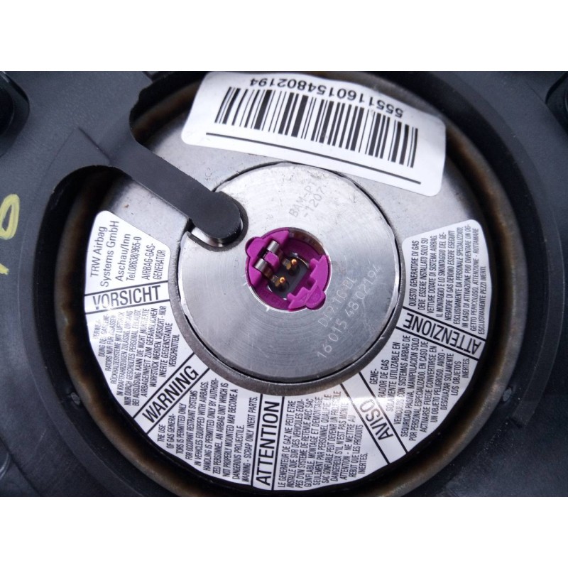 Recambio de airbag delantero izquierdo para fiat ducato furgón 33 (290) 180 power (rs: 3000 mm) (l1h1) referencia OEM IAM 073548