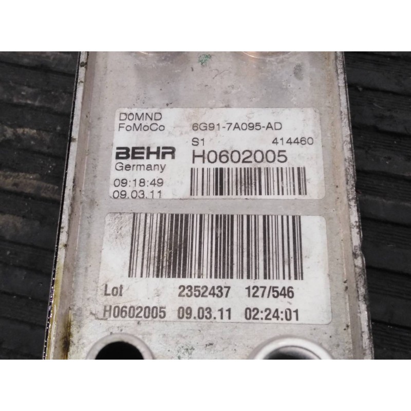 Recambio de enfriador aceite motor para volvo v60 kombi ocean race referencia OEM IAM H0602005  P1-A2-9