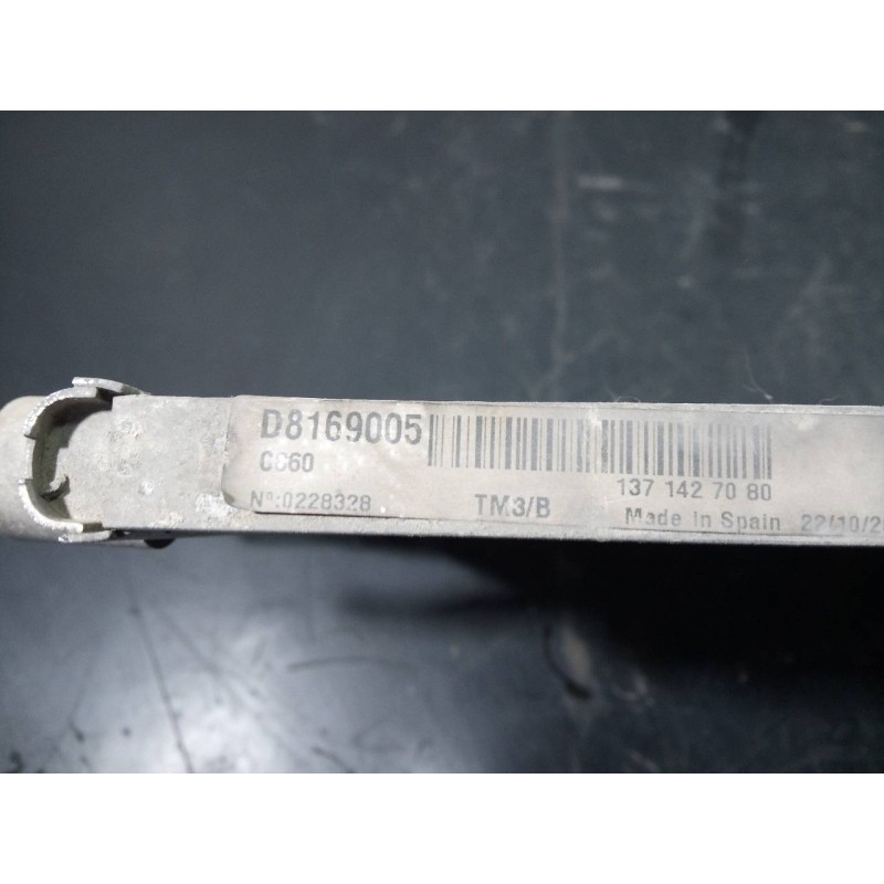 Recambio de condensador / radiador aire acondicionado para fiat ducato furgón 33 (290) 180 power (rs: 3000 mm) (l1h1) referencia