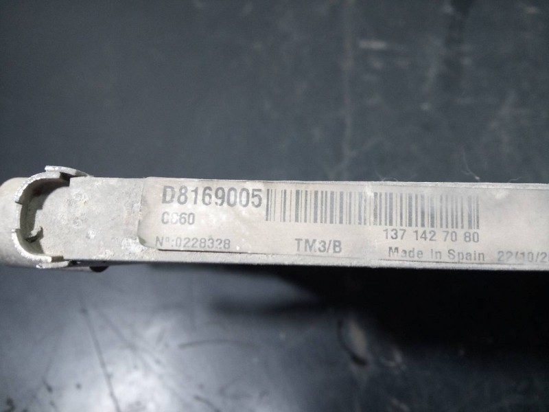 Recambio de condensador / radiador aire acondicionado para fiat ducato furgón 33 (290) 180 power (rs: 3000 mm) (l1h1) referencia