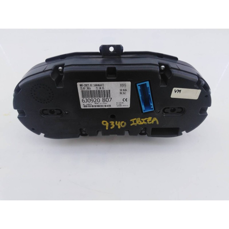Recambio de cuadro instrumentos para seat ibiza sc (6j1) reference referencia OEM IAM 6J0920807  E2-A1-18-6