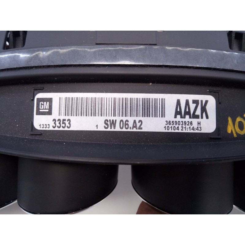 Recambio de cuadro instrumentos para opel insignia berlina cosmo referencia OEM IAM 13333353 365903926H E3-A5-33-4