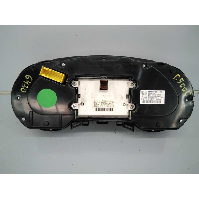 Recambio de cuadro instrumentos para peugeot 5008 premium referencia OEM IAM 9676464480  E3-B2-44-3