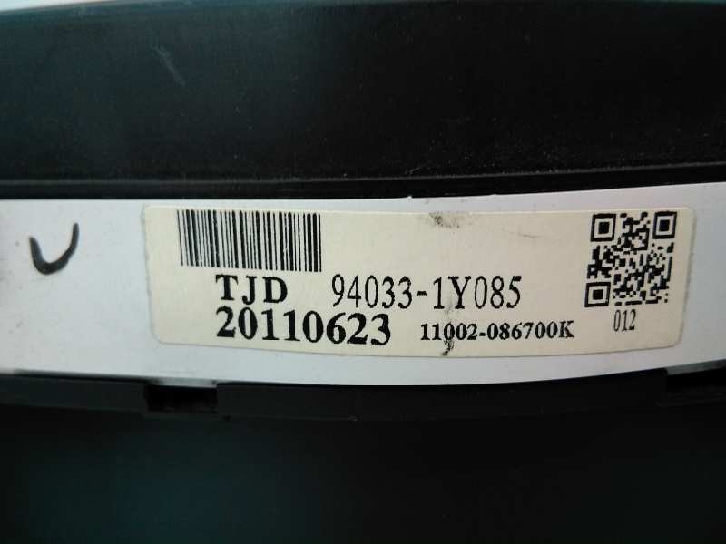 Recambio de cuadro instrumentos para kia picanto drive referencia OEM IAM 20110623 940331Y085 E3-A3-30-3