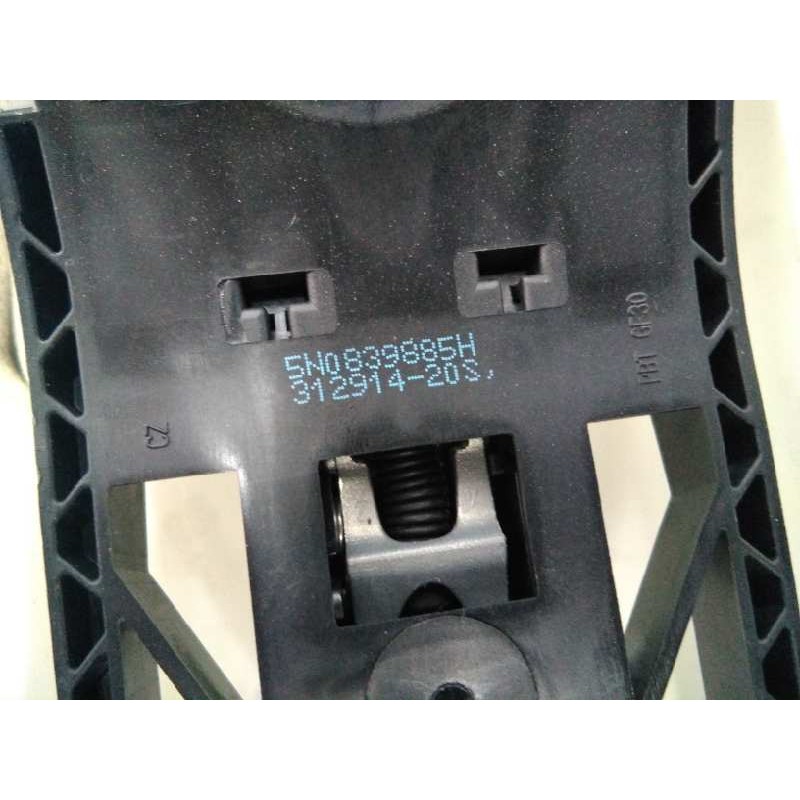 Recambio de cerradura puerta delantera derecha para volkswagen tiguan (5n2) advance bluemotion referencia OEM IAM 5N1837016F 5N0