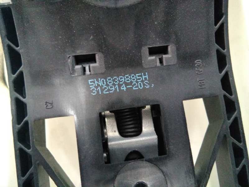 Recambio de cerradura puerta delantera derecha para volkswagen tiguan (5n2) advance bluemotion referencia OEM IAM 5N1837016F 5N0