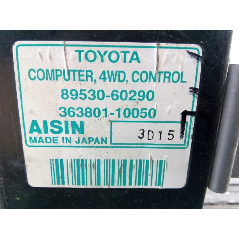 Recambio de modulo electronico para toyota land cruiser (j12) referencia OEM IAM 8953060290 36380110050 E3-B2-9-1