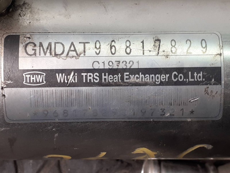 Recambio de enfriador egr para chevrolet epica lt referencia OEM IAM 96817829  P1-A2-9