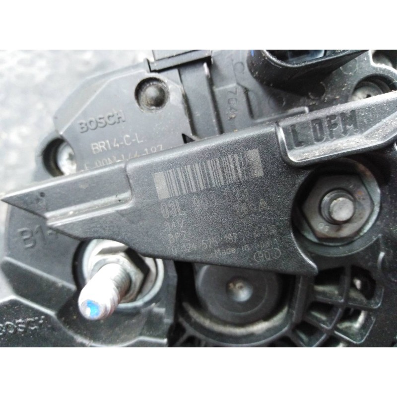 Recambio de alternador para volkswagen golf vi (5k1) advance bluemotion referencia OEM IAM 03L905023  P3-A4-23-4