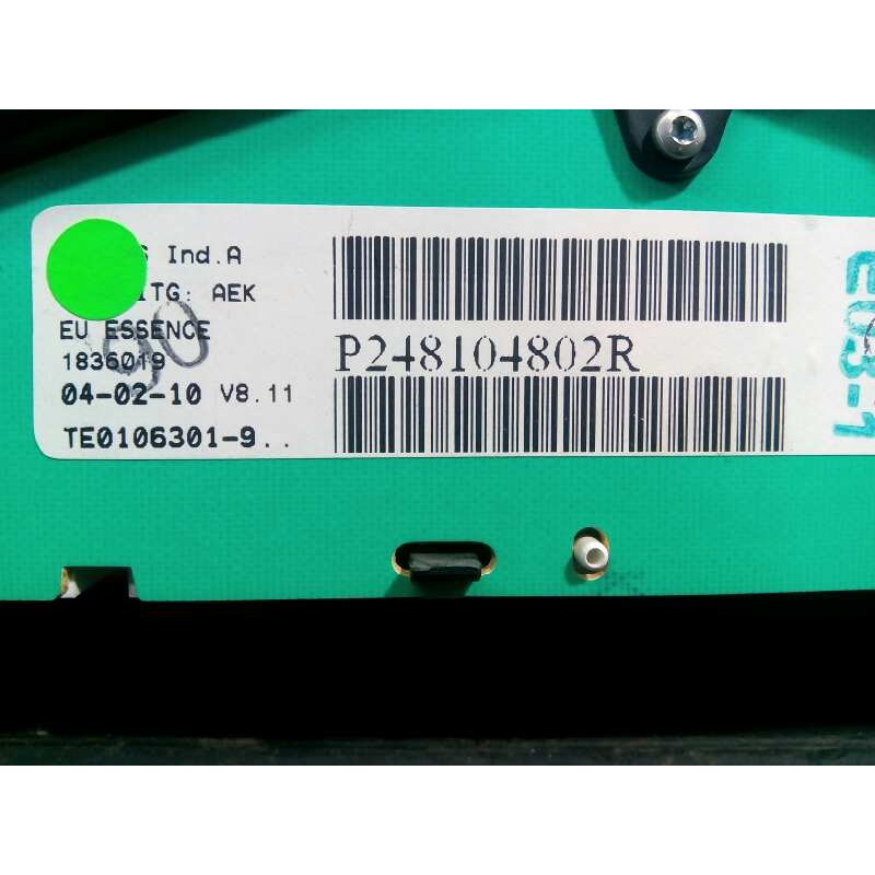 Recambio de cuadro instrumentos para dacia sandero laureate referencia OEM IAM P248104802R 1836019 E1-A1-19-3