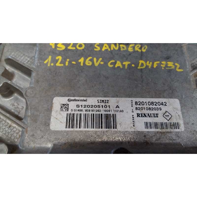 Recambio de centralita motor uce para dacia sandero laureate referencia OEM IAM 8201082042 8201082039 P3-B4-43-3