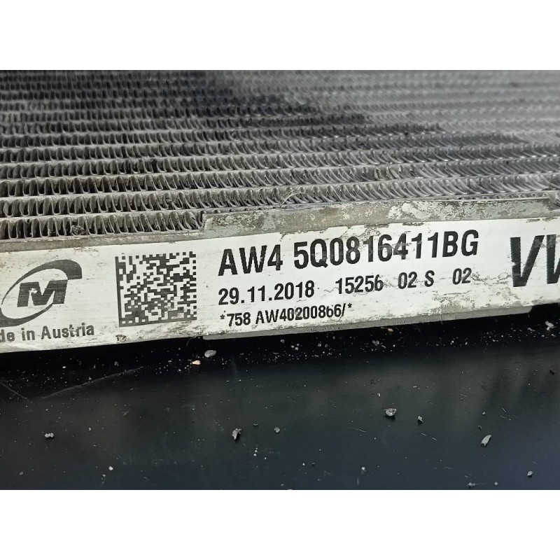 Recambio de condensador / radiador aire acondicionado para volkswagen t-roc sport referencia OEM IAM   P2-A4-7