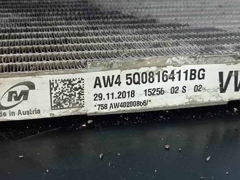 Recambio de condensador / radiador aire acondicionado para volkswagen t-roc sport referencia OEM IAM   P2-A4-7