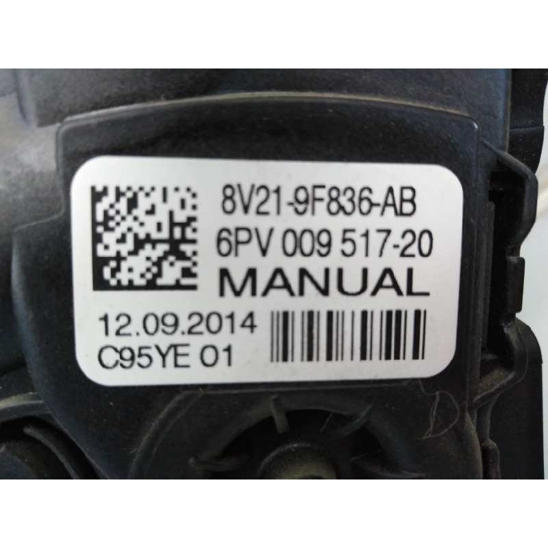 Recambio de pedal acelerador para ford transit courier combi trend referencia OEM IAM 8V219F836AB  E3-B3-30-1
